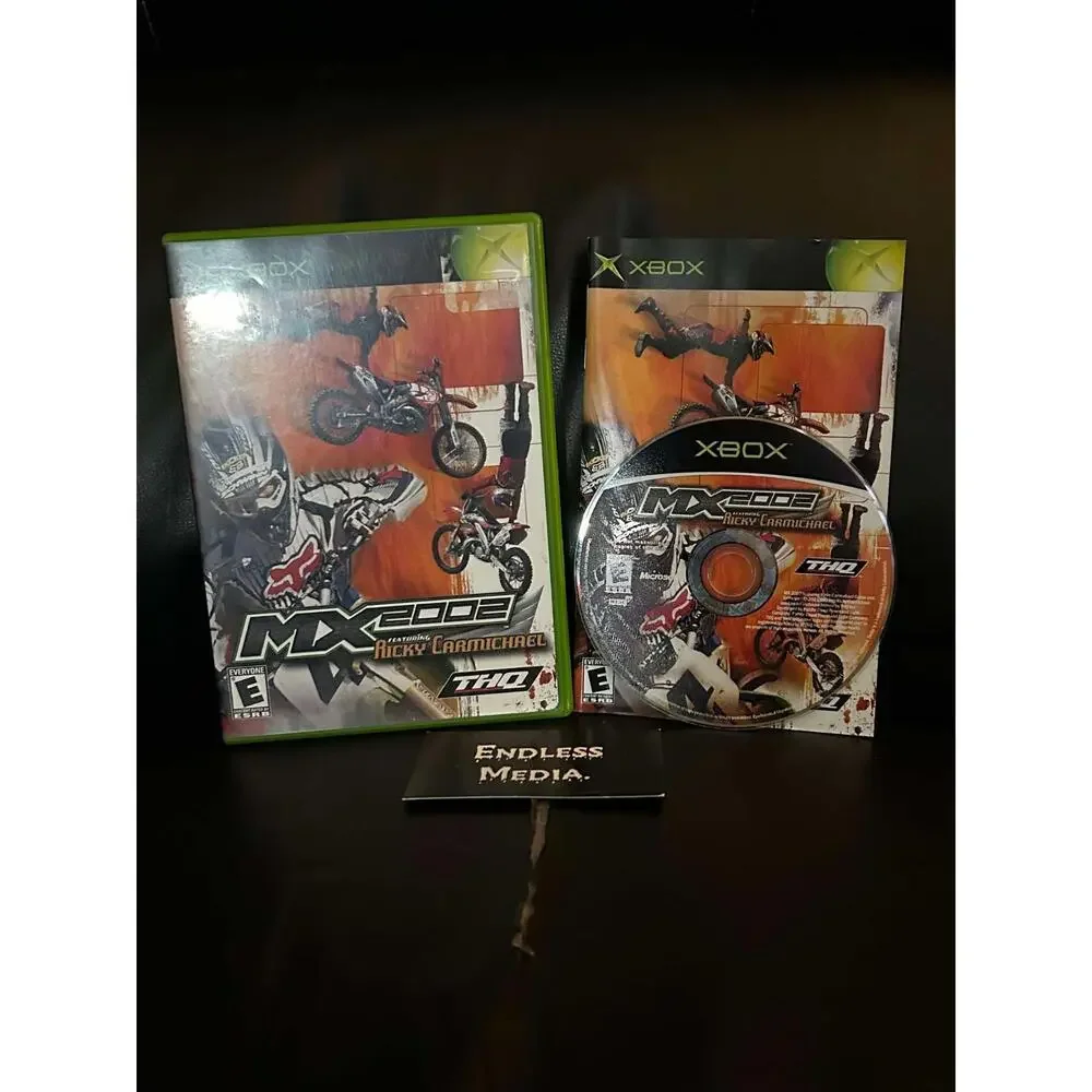MX 2002 Microsoft Xbox CIB Video Game